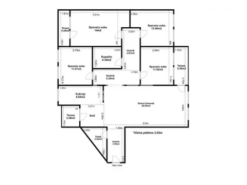 Prodaja, stan, 123m², Novi Beograd Blok 29, Novi Beograd Sve Podlokacije - image 2