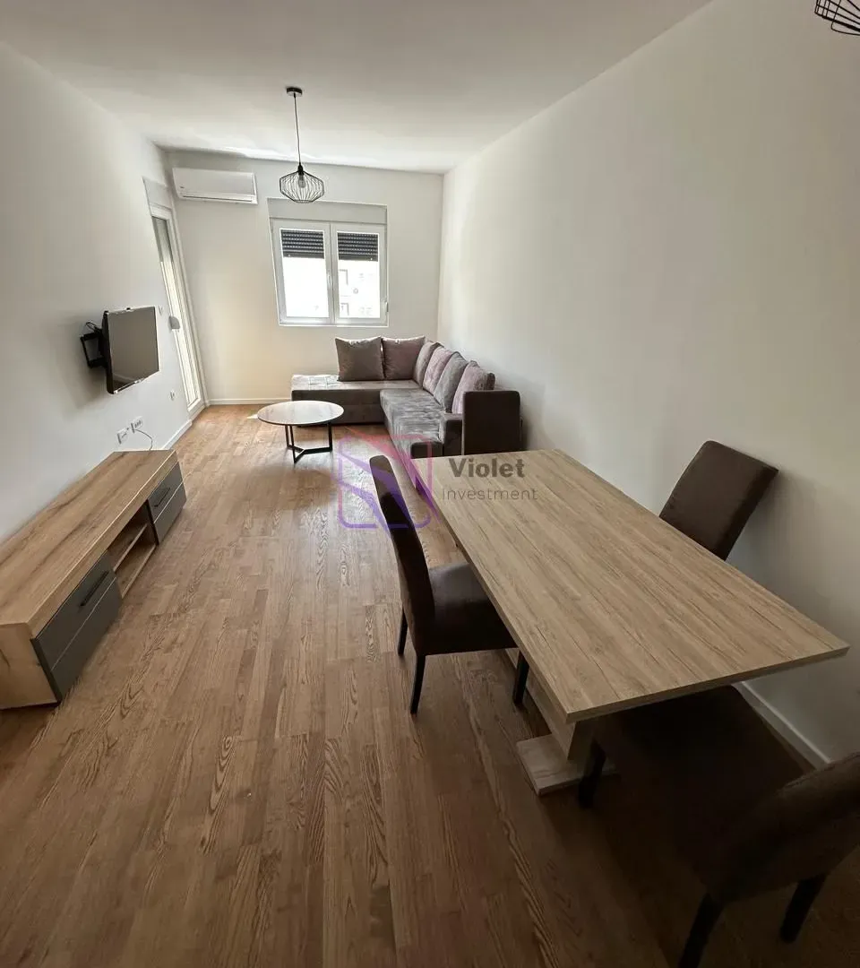 Rent, one bedroom apartment, 44m², Pobrežje, Podgorica