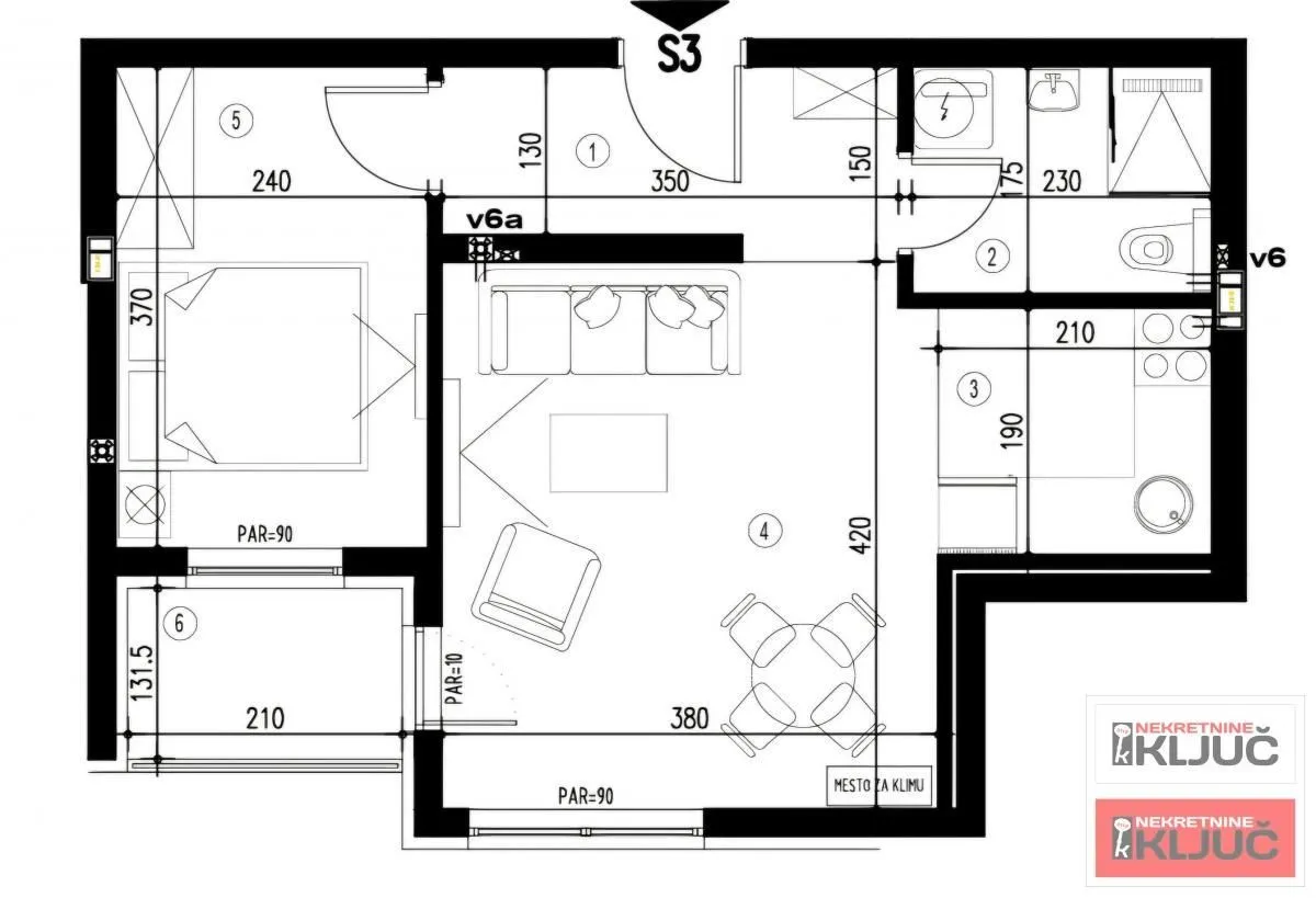 Prodaja, jednosoban stan, 39m², Telep, Novi Sad Sve Podlokacije