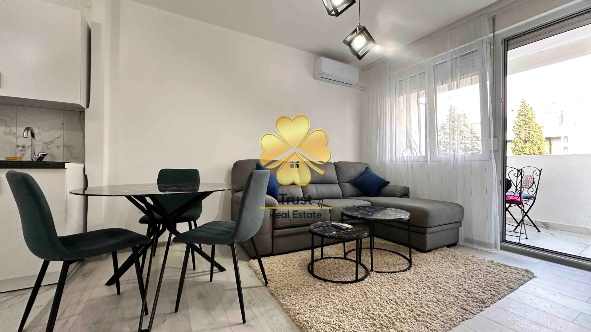 Rent, one bedroom apartment, 45m², Preko Morače, Podgorica