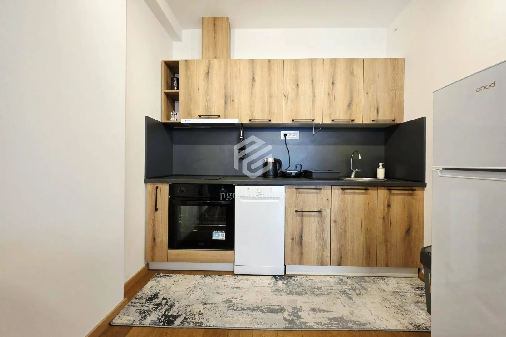 Rent, one bedroom apartment, 59m², Centar, Podgorica