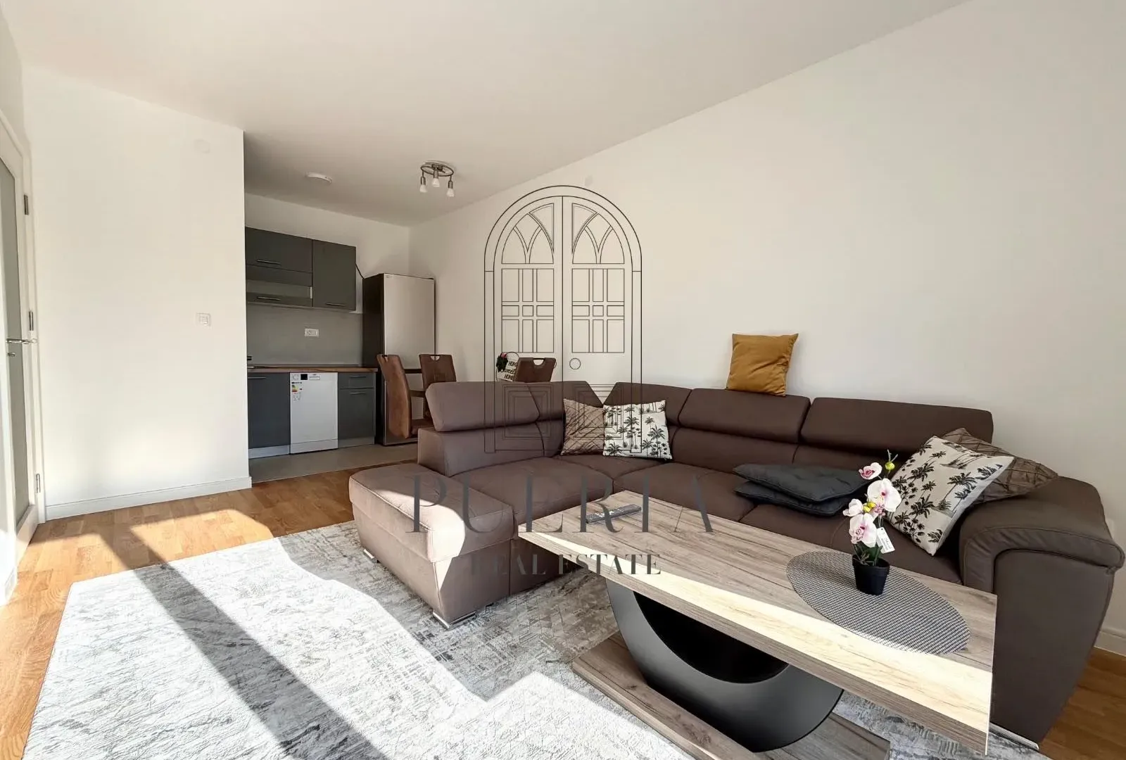 Rent, one bedroom apartment, 42m², Stari Aerodrom, Podgorica