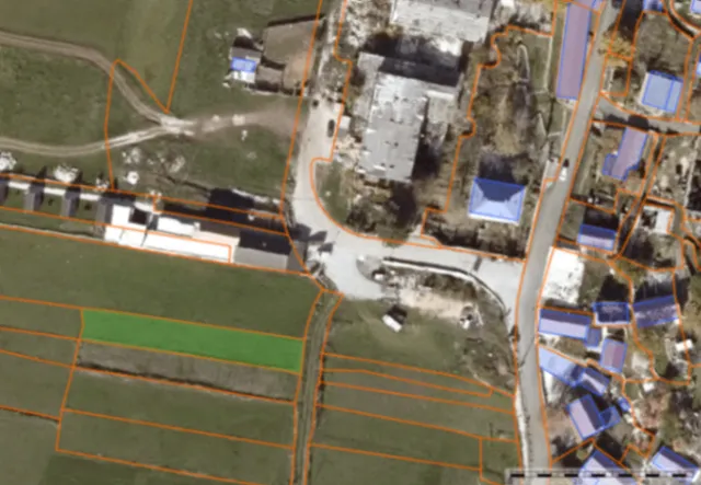 Sale, land lot, 652m², Njeguši, Cetinje