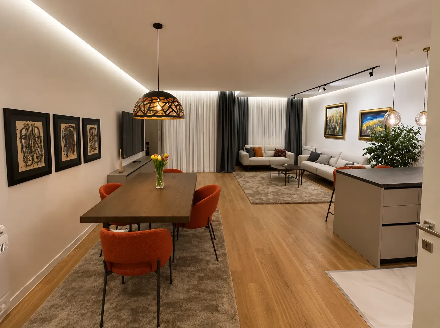 Rent, two bedroom apartment, 108m², Central Point, Podgorica