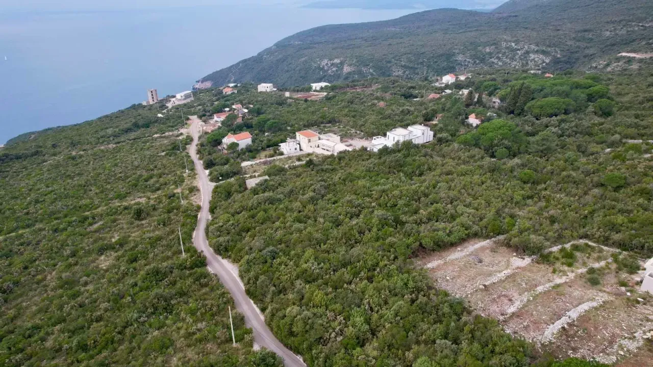 Prodaja, plac, 1000m², Zagora, Kotor