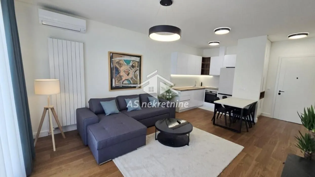 Izdavanje, dvosoban stan, 52m², Banovo Brdo, Beograd