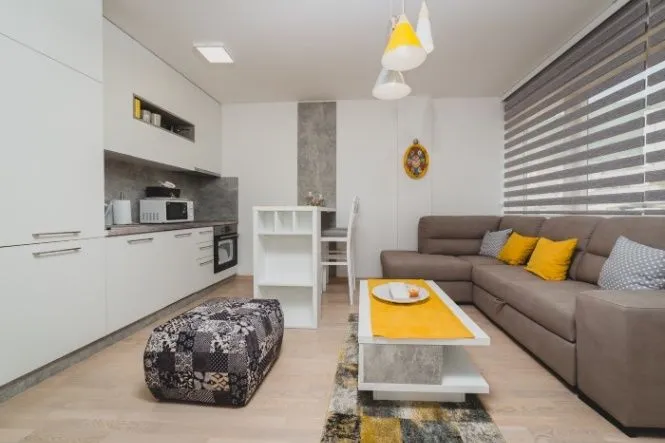 Stan-na-dan, jednosoban stan, 47m², Centar, Budva
