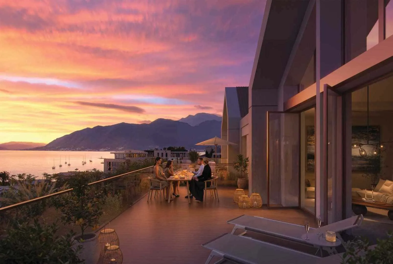 Prodaja, garsonjera, 54m², Porto Montenegro, Tivat