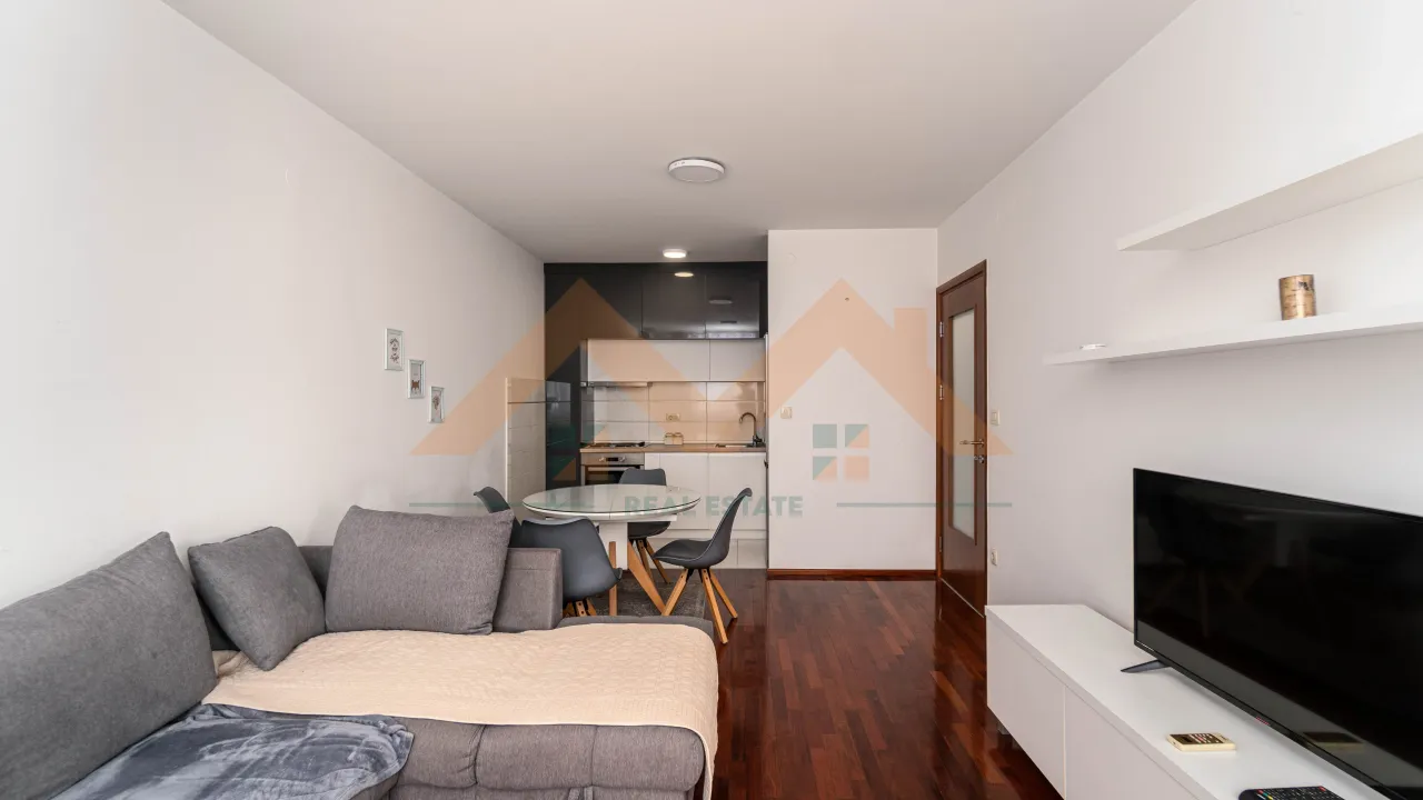 Izdavanje, jednosoban stan, 45m², Stari Aerodrom, Podgorica