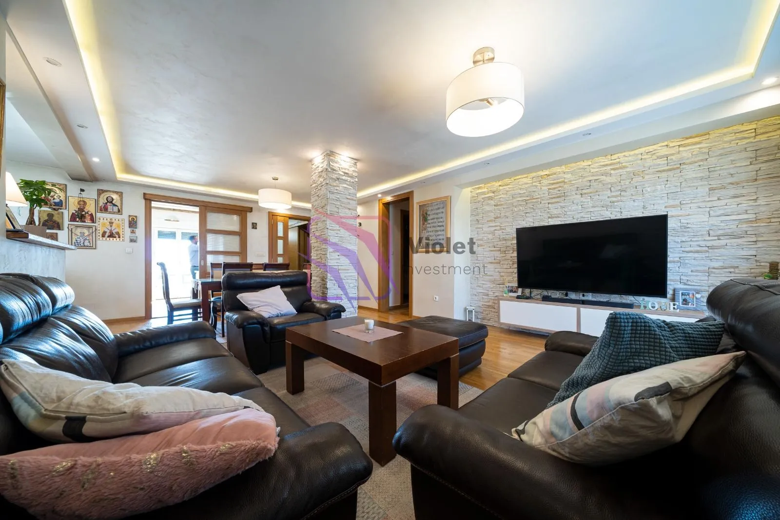 Rent, three bedroom apartment, 106m², 1 maj, Podgorica