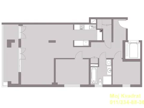 Prodaja, trosoban stan, 90m², Trošarina, Voždovac Sve Podlokacije - image 15