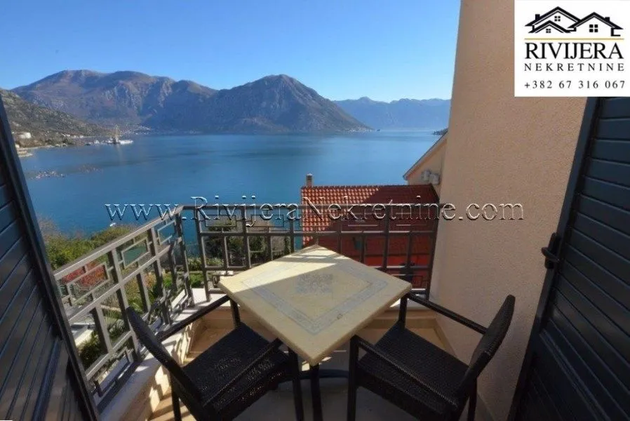 Sale, one bedroom apartment, 46m², Morinj, Kotor