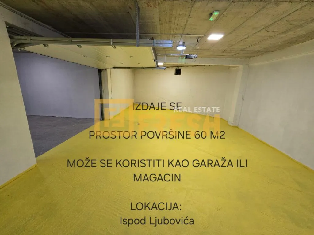 Rent, office space, 60m², Ljubović, Podgorica