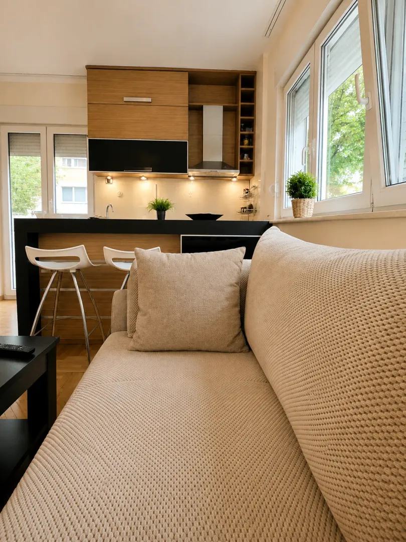 Rent, two bedroom apartment, 57m², Momišići, Podgorica