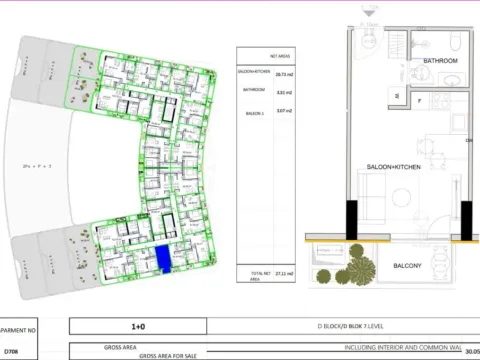 Prodaja, garsonjera, 27m², Bar, Crna Gora - image 4