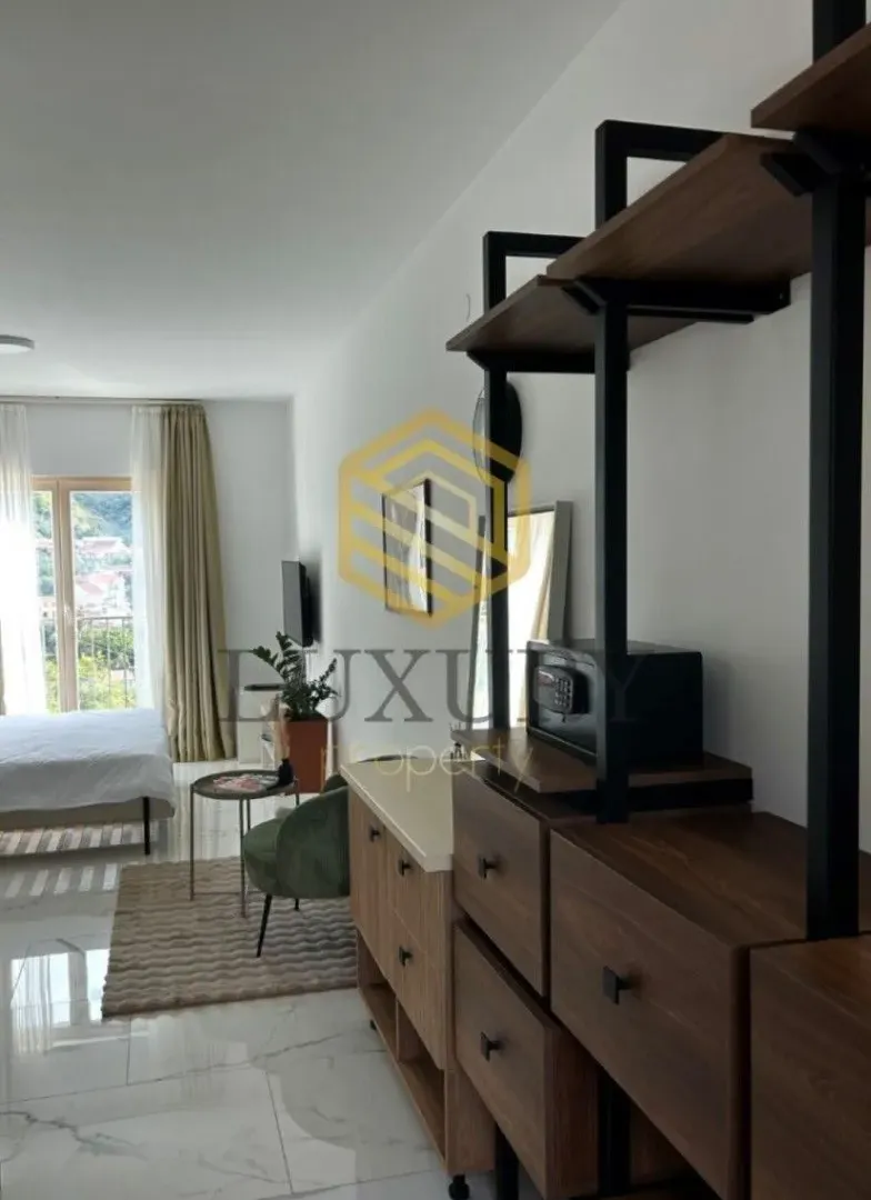 Izdavanje, garsonjera, 27m², Pržno, Budva