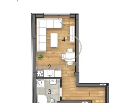 Prodaja, garsonjera, 25m², Detelinara, Novi Sad Sve Podlokacije - image 2