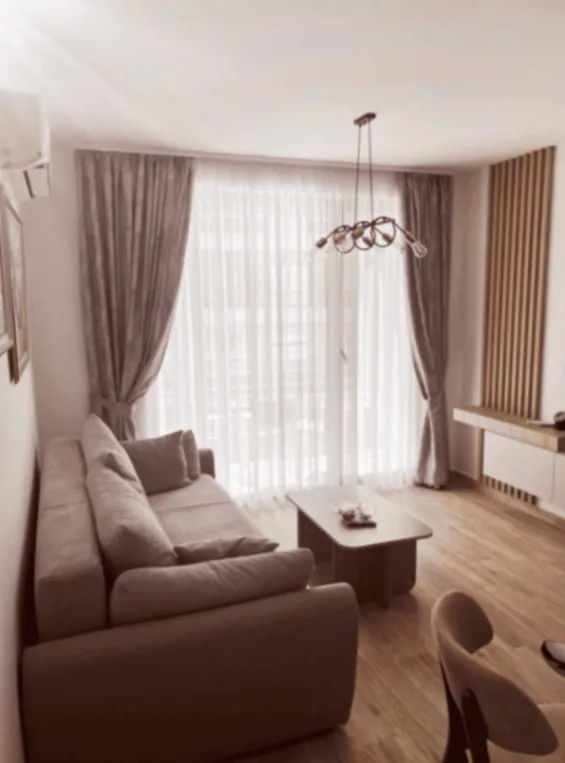 Rent, one bedroom apartment, 50m², Bečići, Budva