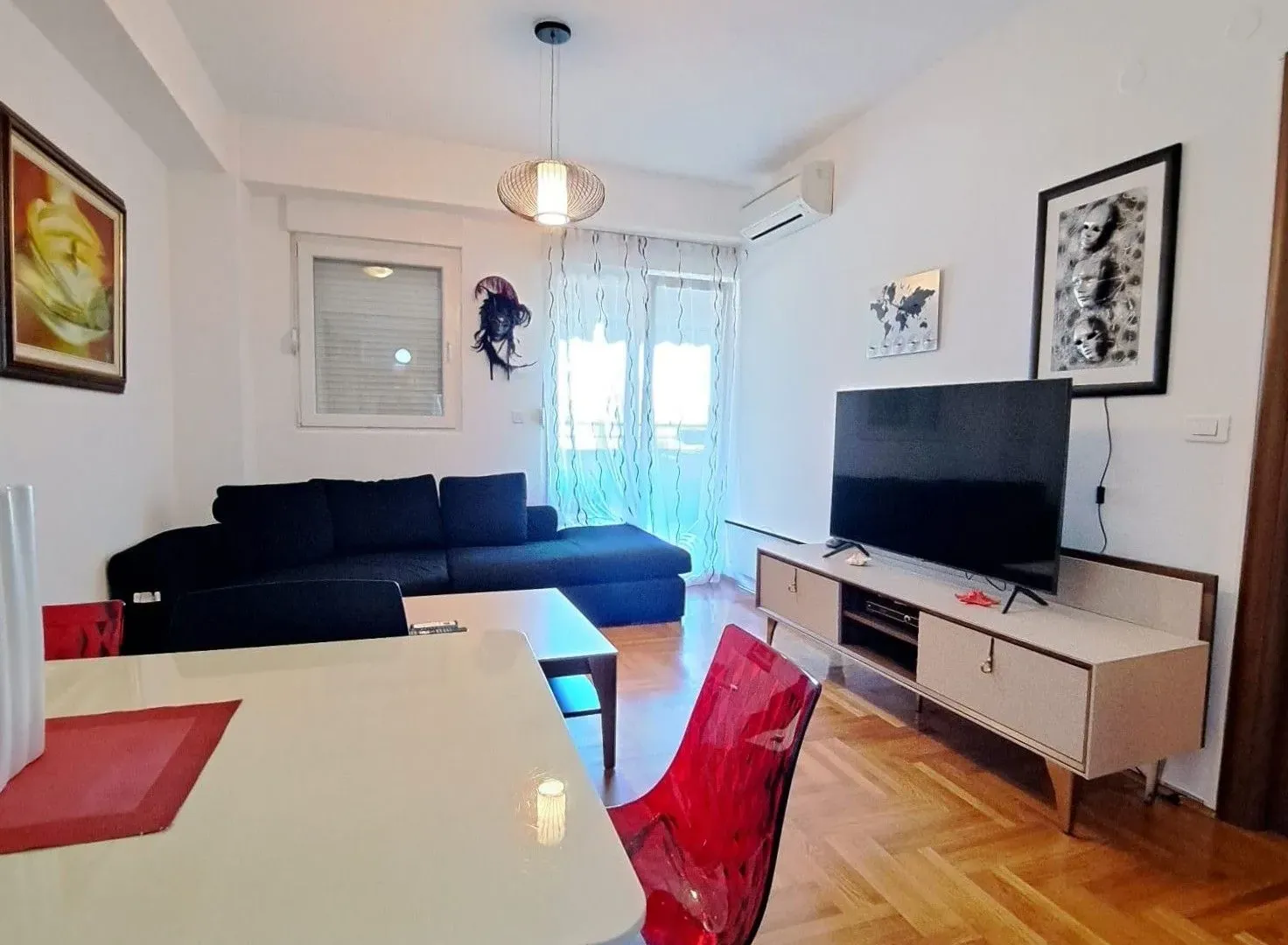 Izdavanje, jednosoban stan, 62m², New City, Podgorica