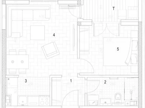 Sale, two bedroom apartment, 41m², Cvetanova Ćuprija, Zvezdara Sve Podlokacije - image 8