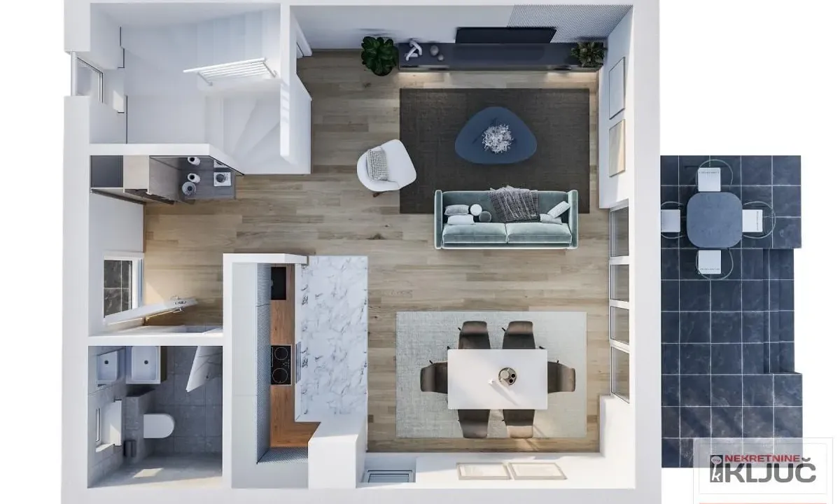 Sale, four bedroom apartment, 110m², Klisa, Novi Sad Sve Podlokacije