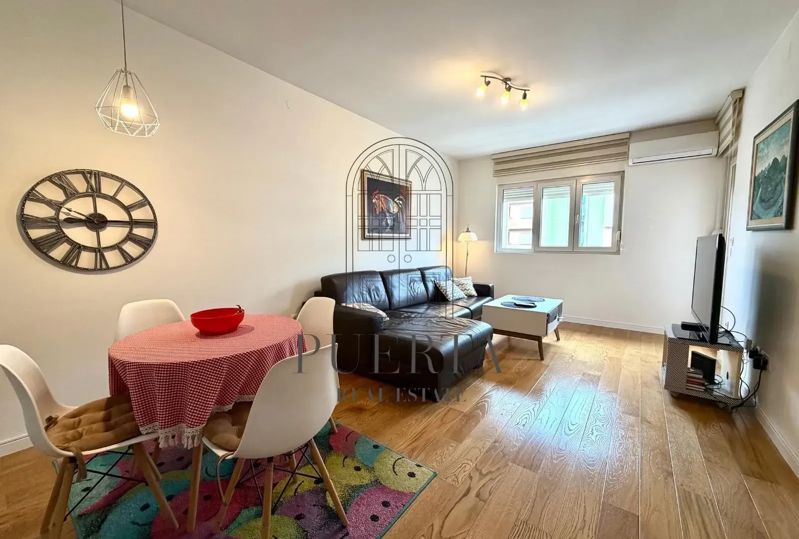 Rent, one bedroom apartment, 49m², Central Point, Podgorica