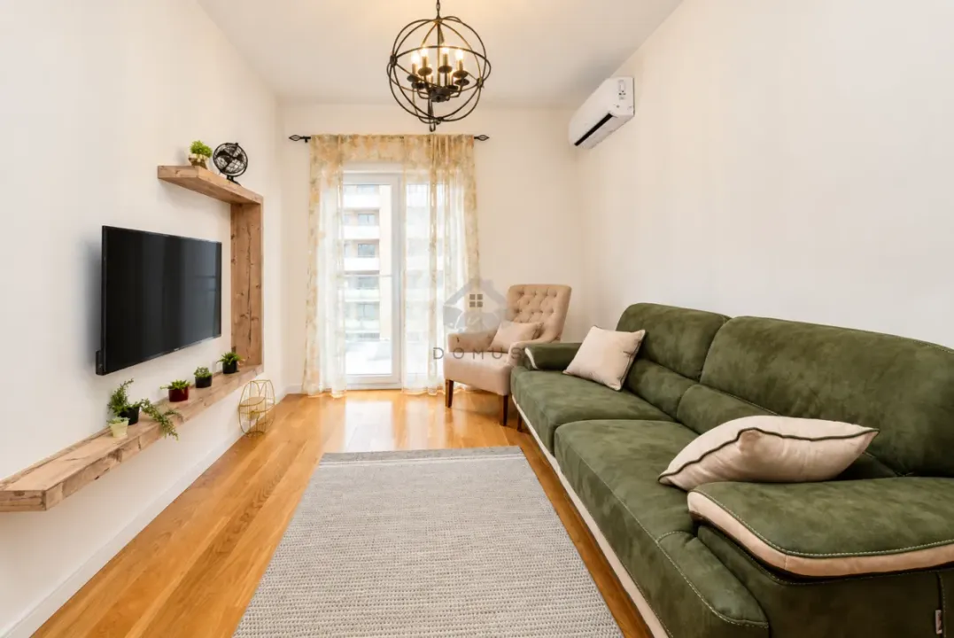 Rent, one bedroom apartment, 43m², Central Point, Podgorica