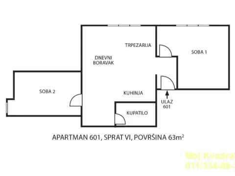 Prodaja, trosoban stan, 63m², Kopaonik, Srbija - image 16
