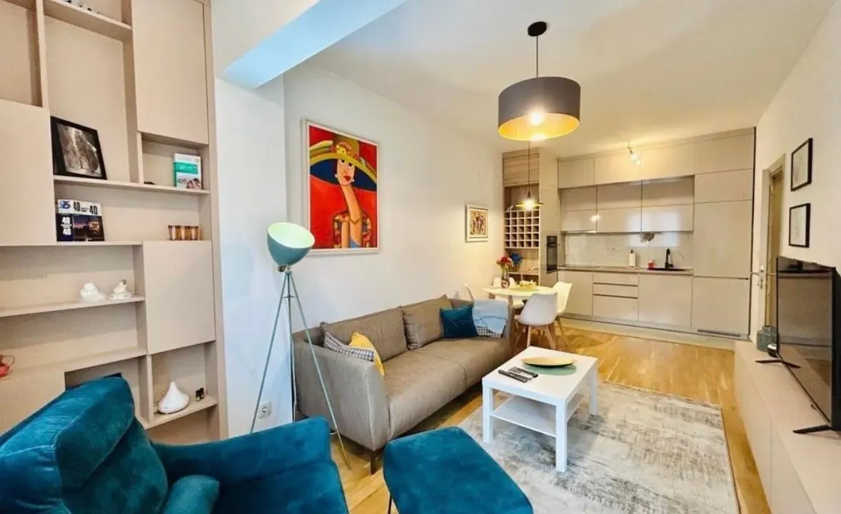 Rent, one bedroom apartment, 45m², Blok 9, Podgorica