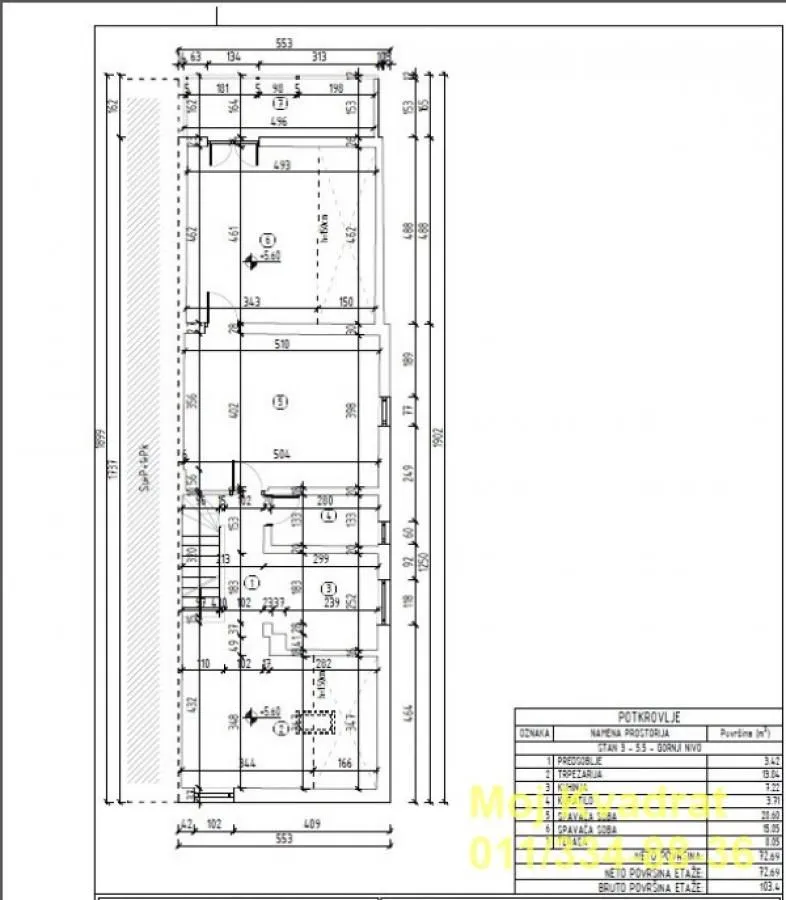 Sale, apartment, 177m², Čukarica, Beograd