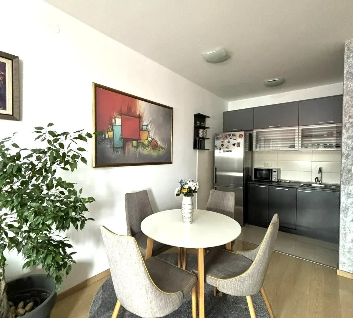 Rent, one bedroom apartment, 45m², City Kvart, Podgorica