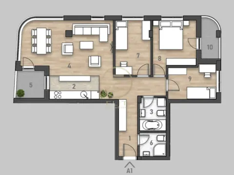 Sale, four bedroom apartment, 85m², Rotkvarija, Novi Sad Sve Podlokacije - image 4