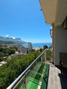 Rent, two bedroom apartment, 63m², Bečići, Budva - image 1