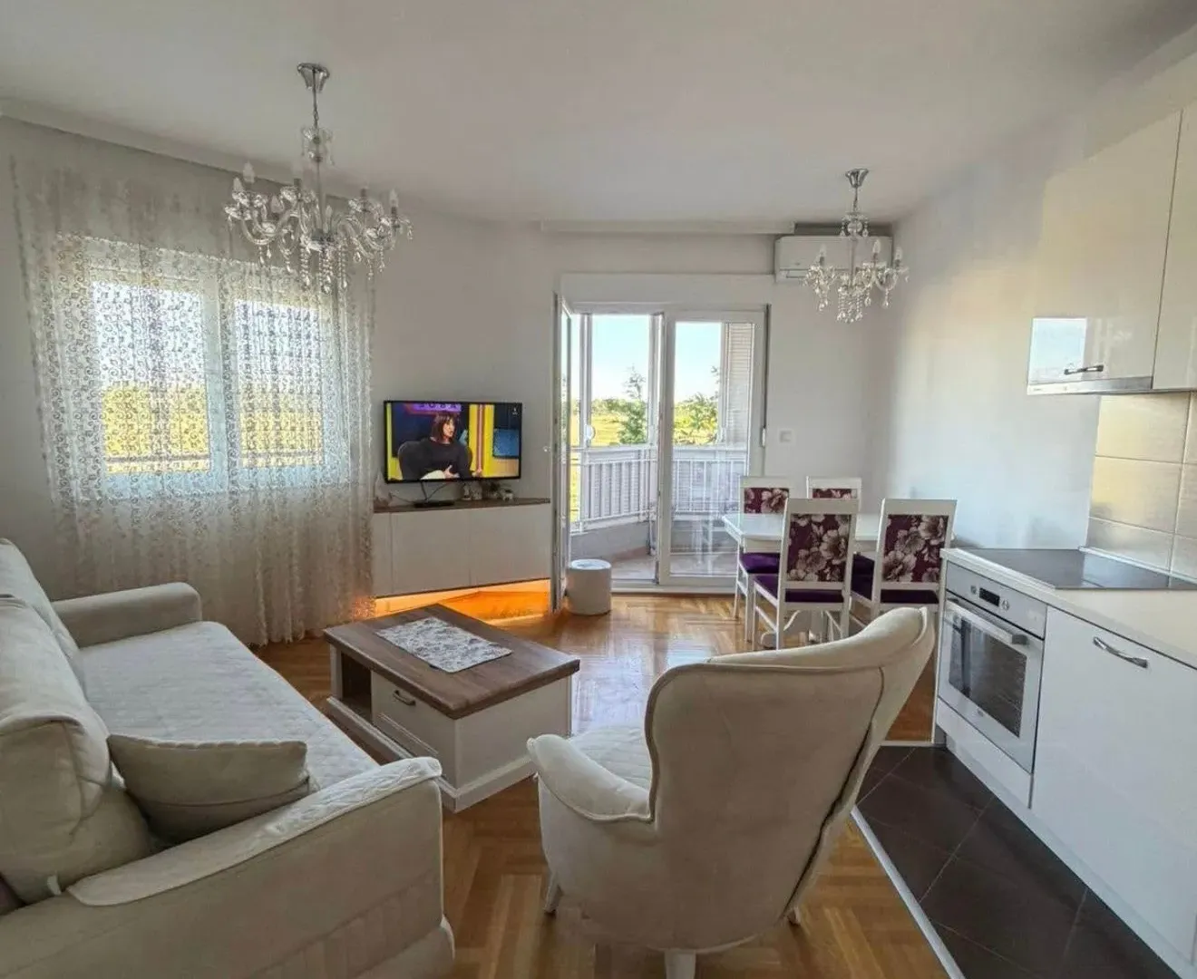 Rent, one bedroom apartment, 50m², Stari Aerodrom, Podgorica