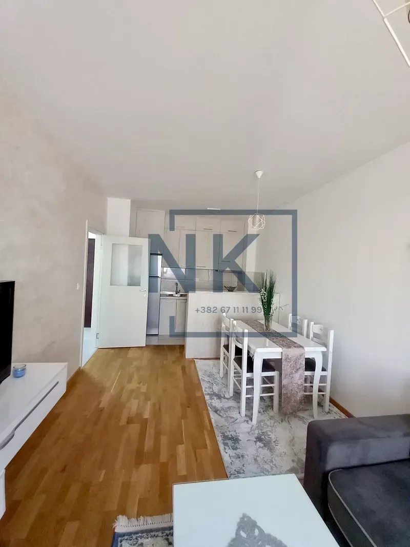 Rent, one bedroom apartment, 46m², Stari Aerodrom, Podgorica