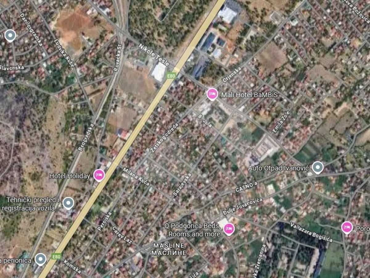 Prodaja, plac, 1550m², Zagorič, Podgorica