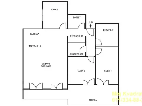 Sale, four bedroom apartment, 115m², Bulbulder, Zvezdara Sve Podlokacije - image 18