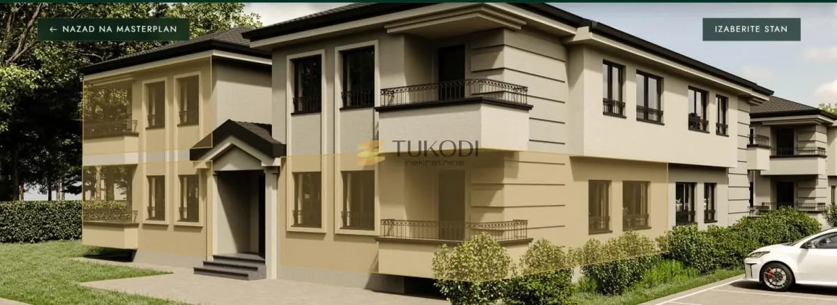 Sale, three bedroom apartment, 57m², Jakovo, Surčin