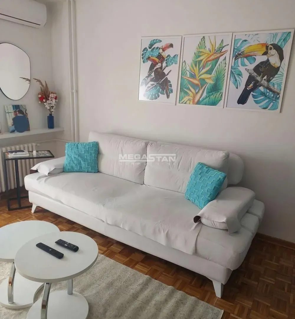 Rent, two bedroom apartment, 51m², Novi Beograd Blok 62, Novi Beograd Sve Podlokacije