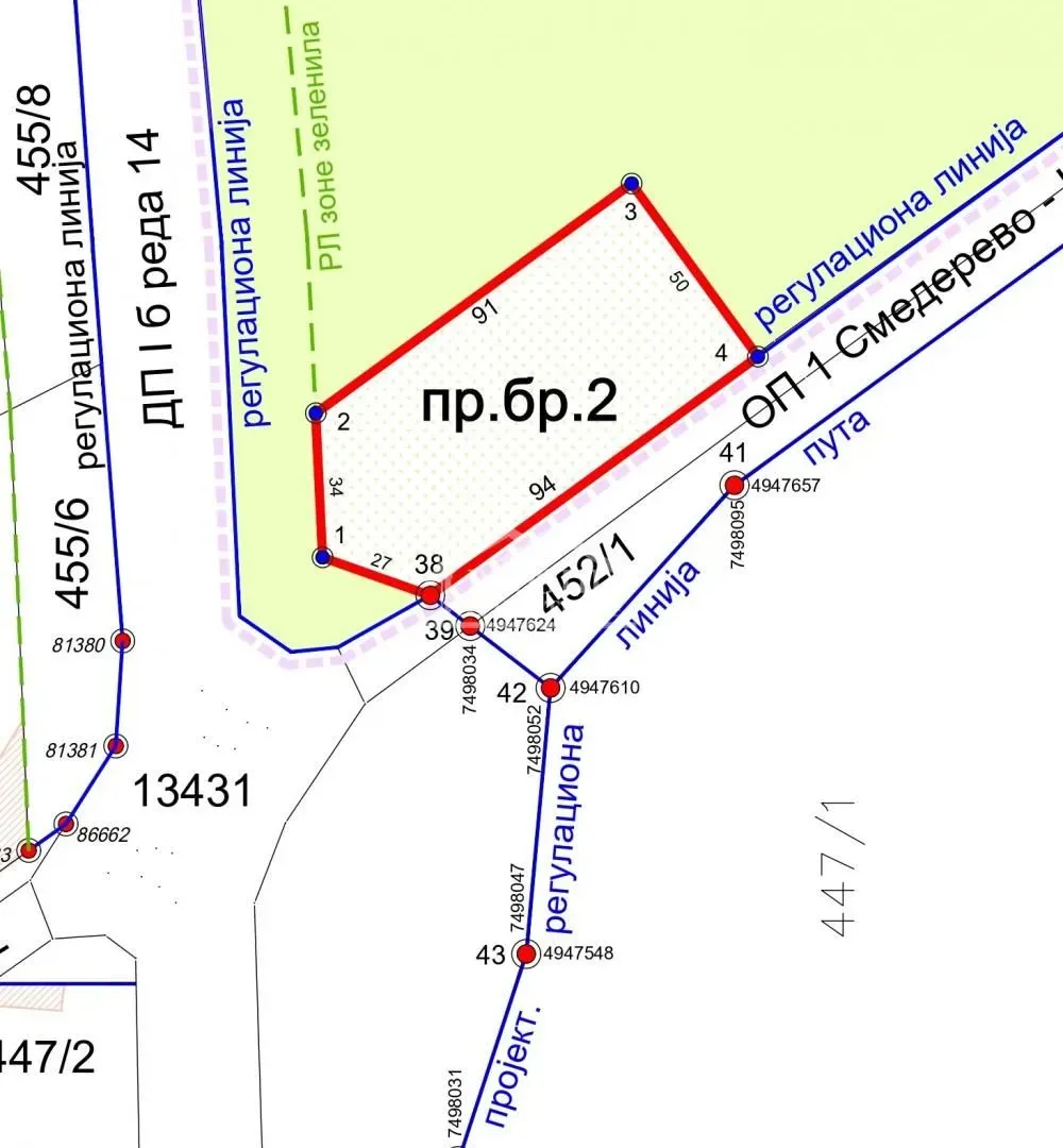 Prodaja, plac, 5047m², Centar, Smederevo
