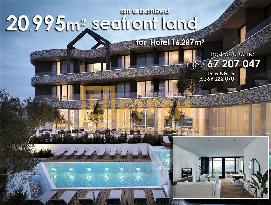Prodaja, plac, 20955m², Tivat, Crna Gora