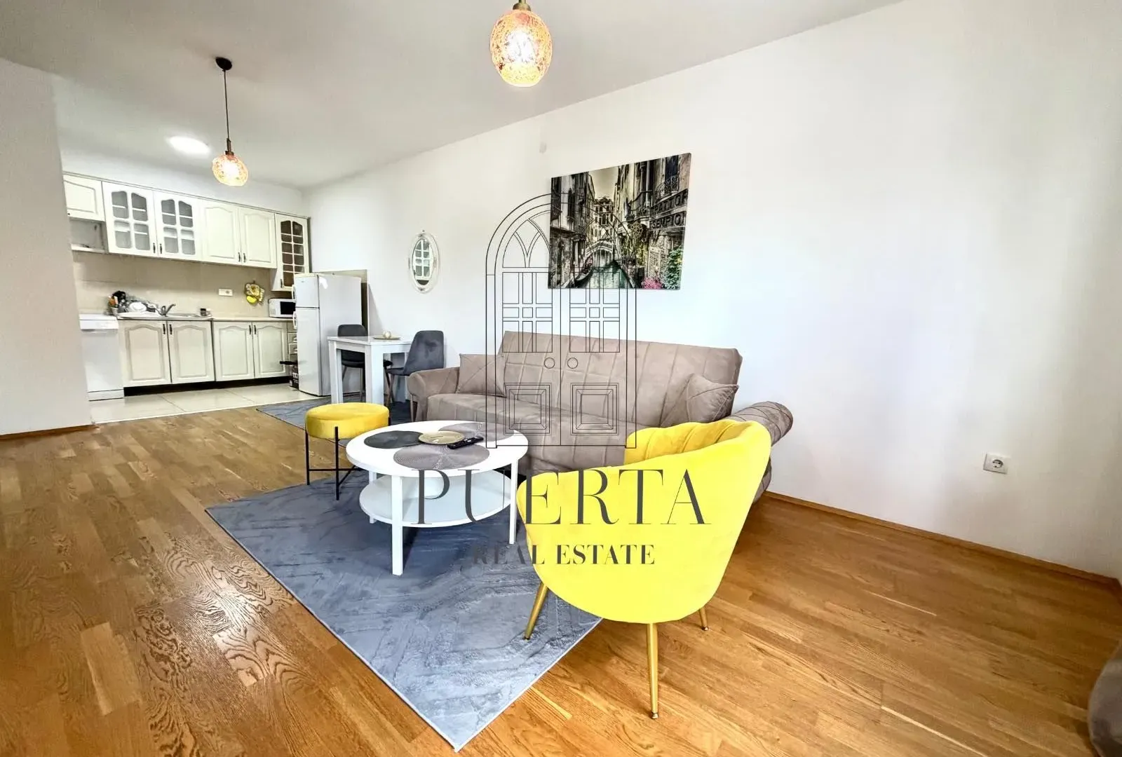 Rent, one bedroom apartment, 50m², Tuški Put, Podgorica
