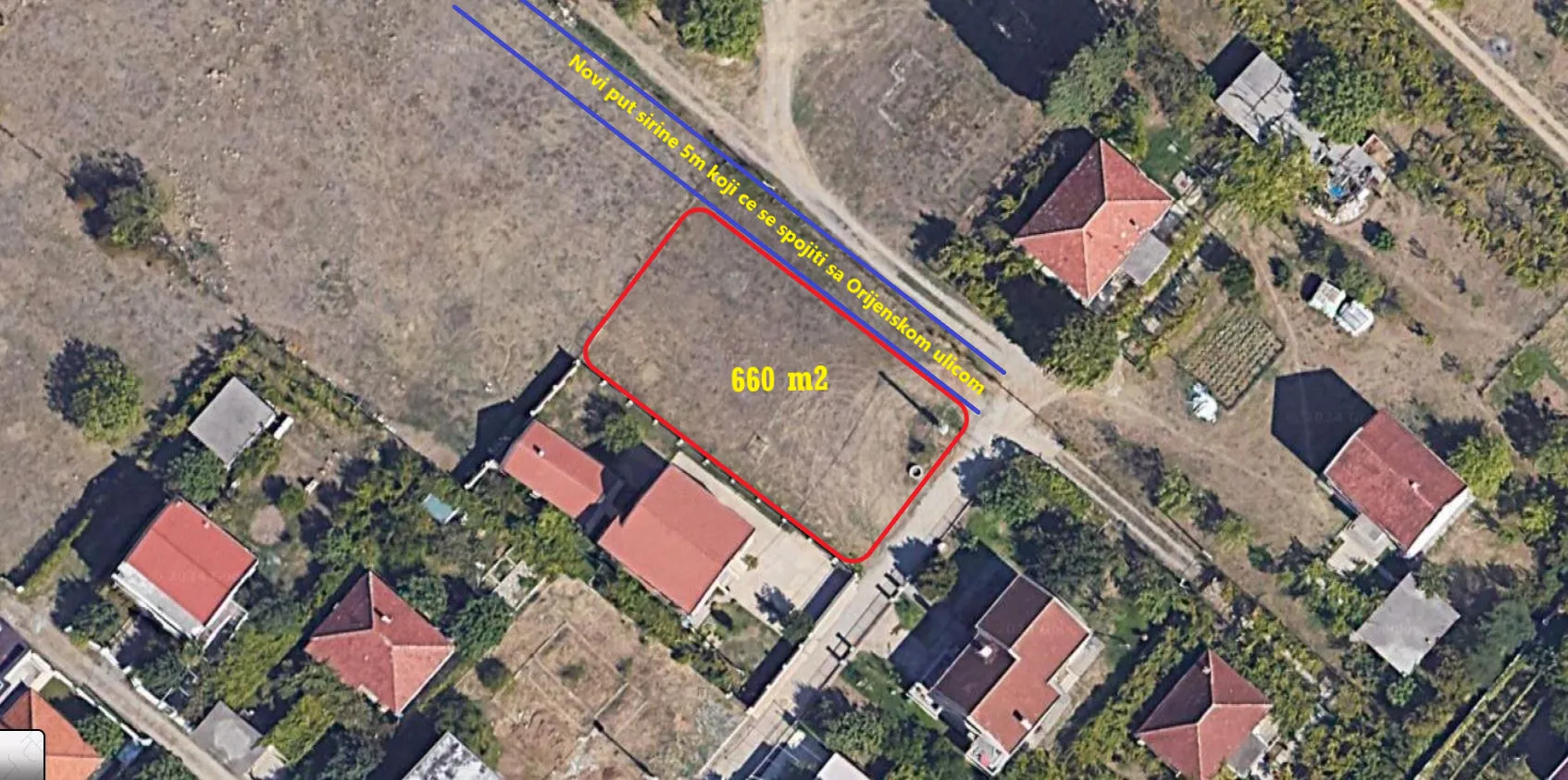 Prodaja, plac, 668m², Murtovina, Podgorica