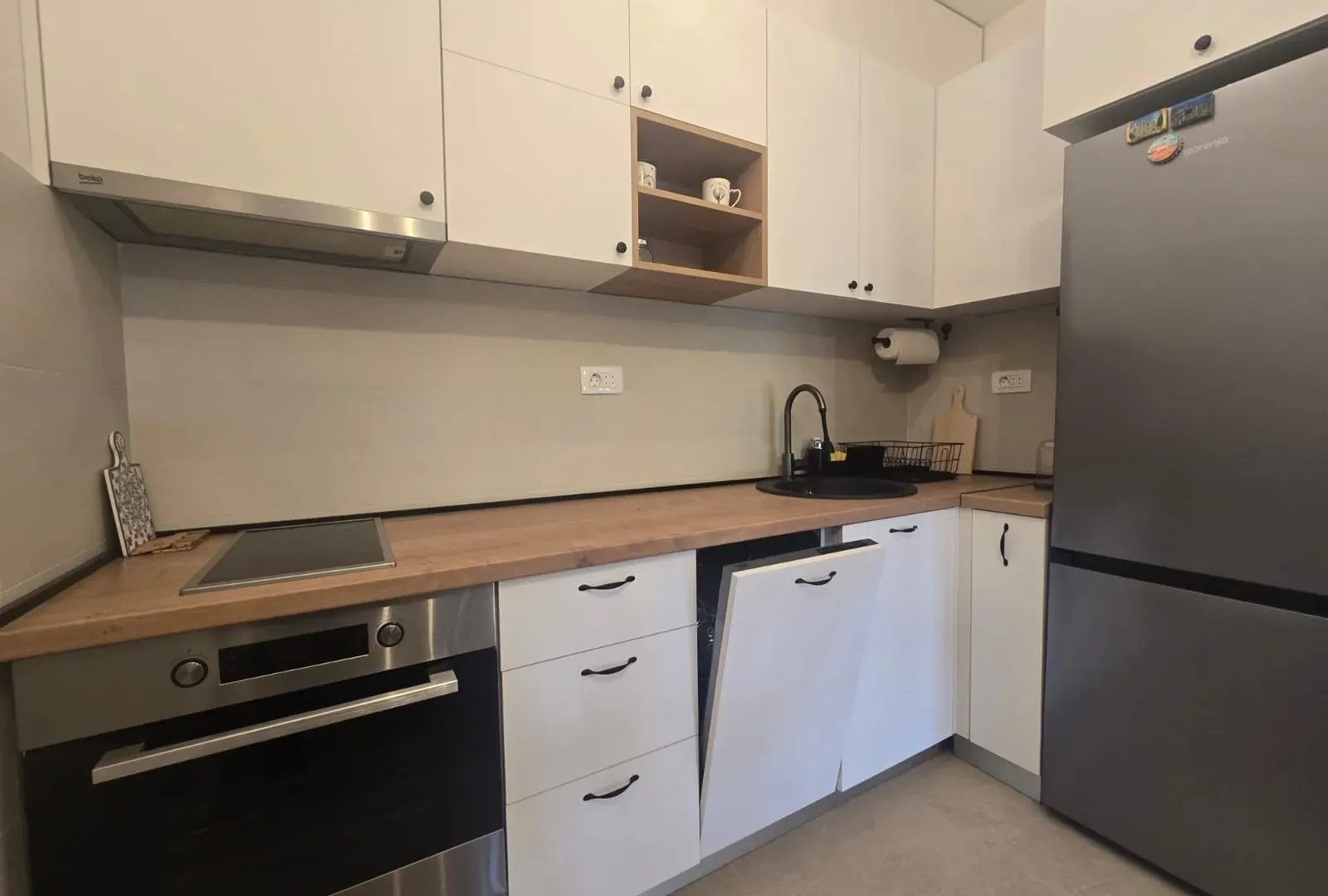 Rent, one bedroom apartment, 39m², Pobrežje, Podgorica