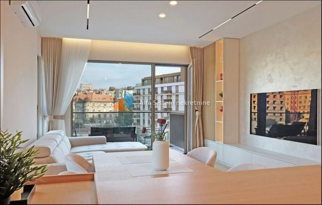 Rent, three bedroom apartment, 73m², Savski Venac, Beograd