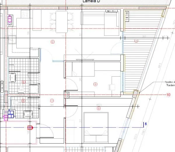 Sale, two bedroom apartment, 73m², Palilula, Niš