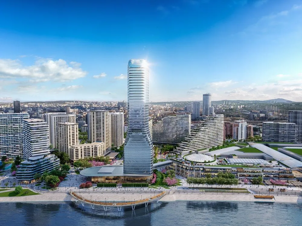 Sale, three bedroom apartment, 98m², Beograd Na Vodi, Beograd