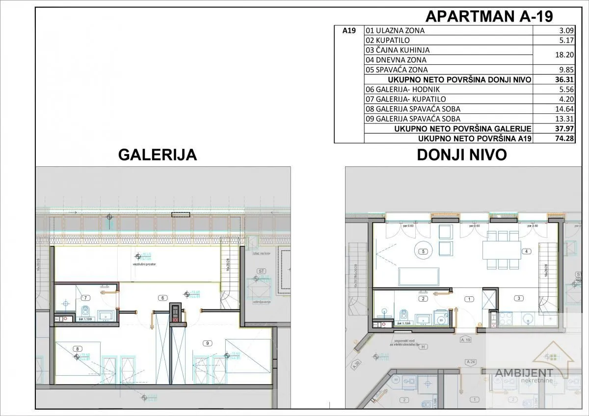 Prodaja, četvorosoban stan, 74m², Kopaonik, Srbija