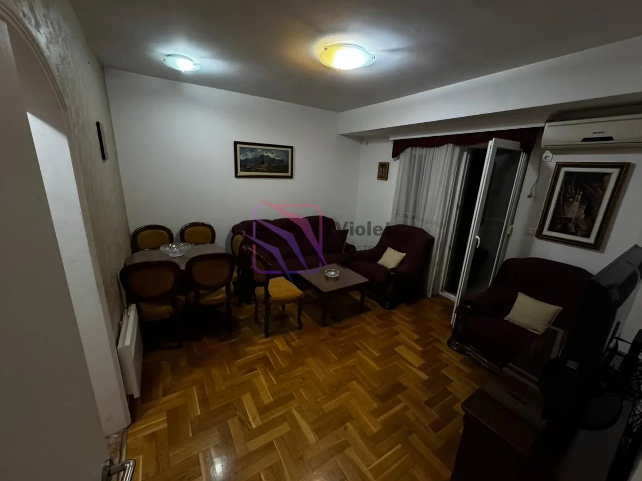 Izdavanje, dvosoban stan, 60m², Blok 9, Podgorica