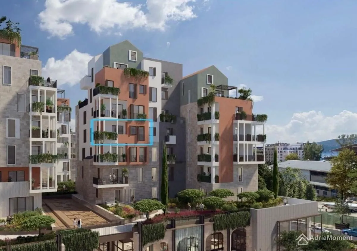 Prodaja, jednosoban stan, 64m², Porto Montenegro, Tivat